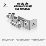 Pat Gác Cần Mở Rộng Inox Trắng Xsamtin