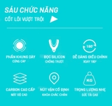Gác Cần Bamboo Carbon 1m6 Thu Gọn