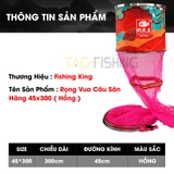 Rọng Vua Câu Săn Hàng 45x300 ( Hồng )