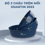 Bộ 3 Chậu Trộn Mồi XSamTin 2023