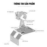 Pat Ô/dù Inox Trắng Xsamtin