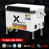 Thùng câu XSamtin 2800B 28L có chân địa hình