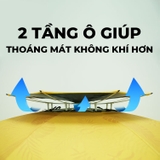 Ô - Dù che nắng GUF Vàng Kim D1 2.2M
