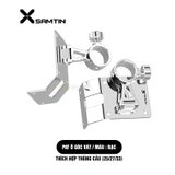 Pat Ô/dù Inox Trắng Xsamtin