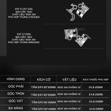 Pat Ô/dù Inox Trắng Xsamtin