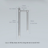 Chân Ô Inox Cắm Đất GUF