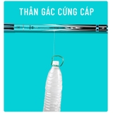 Gác Cần Bamboo Carbon 1m6 Thu Gọn