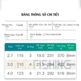 Gác Cần Săn Hàng Guide 2m7 ( Đỡ Phụ + Ngoe )