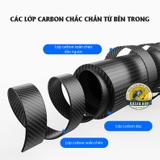 Cán Vợt + Mặt Vợt Carbon Lianqiu TJA-2210H-3 2,1