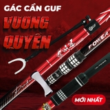 Gác Cần GUF S1 Vương Quyền Săn Hàng - Màu Đỏ Đen