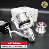 Máy Daiwa Emblem Surf 35 SCW QD 2 cối