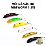 Mồi Giả sâu đo MINI WORM 1,5g LURE STAR