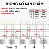 Lưỡi đơn BKK Isetny Lưỡi Vàng Không Ngạnh ( DIẾC )