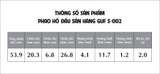 Phao Hố Đấu Săn Hàng GUF BL S-002