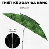 Ô - Dù che nắng BamBoo Lá Trúc 2.2M