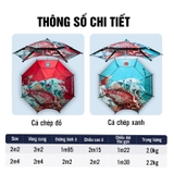 Ô - Dù che nắng BamBoo Cá Chép