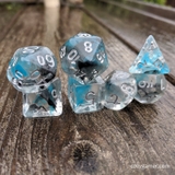 Sea Wraith DnD Dice Set, Polyhedral dice