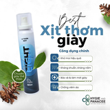 XỊT THƠM GIÀY TINH DẦU THIÊN NHIÊN 150ML