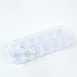 Khay nhựa 12 ngăn trong suốt