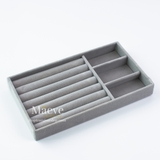 Khay xám nhung Sponge