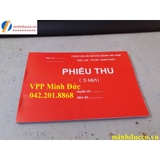 Phiếu thu 3 liên 100 tờ