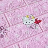 xốp dán tường hình helo kitty
