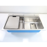 CHẬU RỬA CHÉN 1 HỘC INOX 304