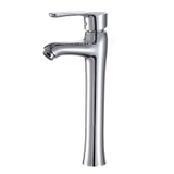 Vòi Lavabo Tròn cao 30cm Đồng Thau Lanka LBL10