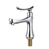 Vòi lavabo lạnh chất liệu đồng thau sáng bóng LANKA mã LBL04