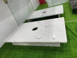 Mặt Bàn Lavabo Đá Trắng Vân Mây Nhân Tạo LANKA BĐLB02