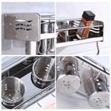KỆ ĐỂ GIA VỊ NHÀ BẾP INOX 304