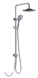 Vòi sen tắm đứng thau sáng bóng SC03 Lanka (Dùng với máy nước nóng trực tiếp) mã SC10