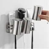 Kệ để bàn chải inox 304 dán tường KBC07 (3 ngăn)