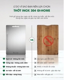 Thớt Inox 304 cao cấp