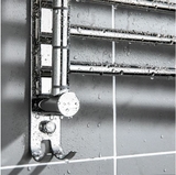 Kệ treo khăn Inox 304 cao cấp MK50 - Thanh treo khăn nhà tắm đa năng xoay 180 độ