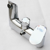Vòi sen tắm đứng nóng lạnh đồng thau mạ crome 5 lớp cao cấp LANKA mã SC17