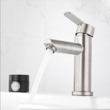 Vòi Lavabo Nóng Lạnh Mẫu Tròn Inox 304 mờ LANKA