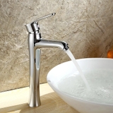 Vòi Lavabo Tròn cao 30cm Đồng Thau Lanka LBL10