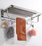 KỆ TREO KHĂN PHÒNG TẮM INOX 304 MÃ B02