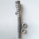 Ống Xả Lavabo Chống Mùi Nhấn Xả Nắp Sứ - Xi Phông Thoát Nước Chậu Rửa Mặt