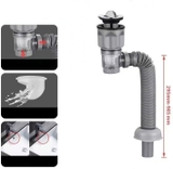 Ống Xả Lavabo Chống Mùi Xả Lật - Xi Phông Thoát Nước Chậu Rửa Mặt
