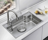 Chậu rửa chén 1 hộc kích thước lớn 8050DT chất liệu inox 304 LANKA