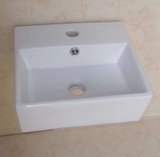 Chậu lavabo treo tường cở nhỏ hình chữ nhật LANKA