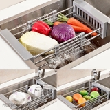 RỔ GÁC BỒN RỬA CHÉN ĐA NĂNG INOX