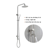 Sen cây tắm đứng nước lạnh inox 304 mờ mã SC20