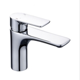 Vòi Lavabo Inox 304 Crom Mỏ Dài 2 Tấc Nóng Lạnh LANKA LBNL07