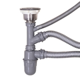 Bộ Xả Bồn Rửa Chén Đôi (Dùng cho chậu ép đường kính 140)