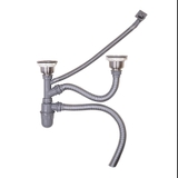 Bộ Xả Bồn Rửa Chén Đôi (Dùng cho chậu ép đường kính 140)