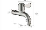 Vòi Hồ Rumine Inox 304 LANKA