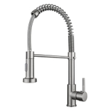 Vòi rửa chén nóng lạnh thân uốn mềm INOX 304 LANKA VRCNL23